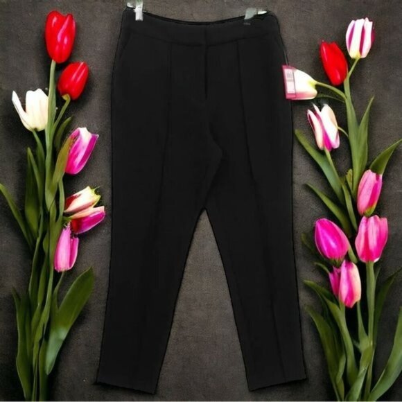 NEW Vince Camuto Essential Black Work Pants Women’s Size 12 - Picture 1 of 9